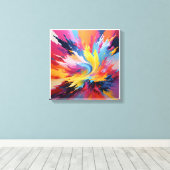 Image imprimée sur toile pour de belles couleurs, (Insitu (Plancher de Bois))