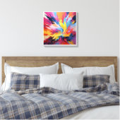 Image imprimée sur toile pour de belles couleurs, (Insitu(Chambre))
