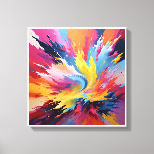 Image imprimée sur toile pour de belles couleurs, (Recto)