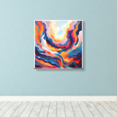 Image imprimée sur toile pour de belles couleurs, (Insitu (Plancher de Bois))