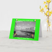 Image irlandaise pour carte de voeux (Fleur jaune)