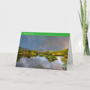 Image irlandaise pour carte de voeux d'anniversair