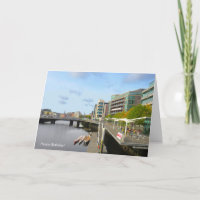 Image irlandaise pour carte de voeux d'anniversair