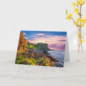 Image irlandaise pour carte de voeux d'anniversair (Fleur jaune)