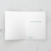 Image irlandaise pour carte de voeux d'anniversair (Intérieur)