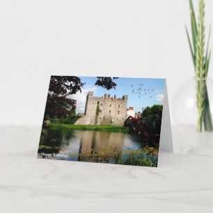 Image irlandaise pour carte de voeux d'anniversair