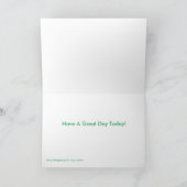 Image irlandaise pour carte de voeux d'anniversair (Intérieur)