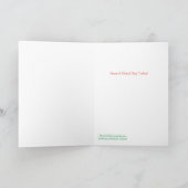 Image irlandaise pour carte de vœux pliée (Intérieur)