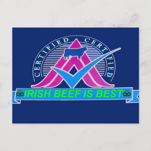 Image irlandaise pour carte postale (Devant)