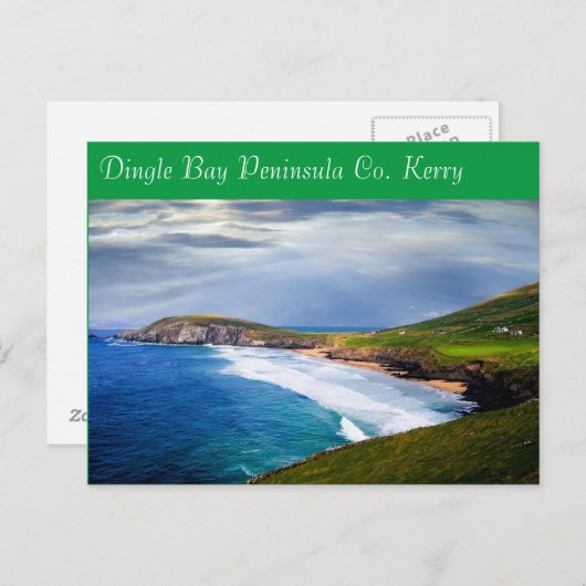 Image irlandaise pour carte postale (Devant / Derrière)