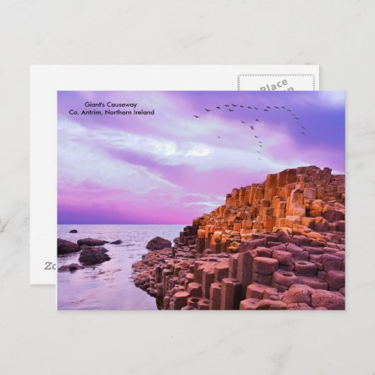 Image irlandaise pour carte postale (Devant / Derrière)