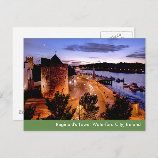 Image irlandaise pour carte postale (Devant / Derrière)