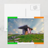 Image irlandaise pour carte postale (Devant / Derrière)