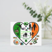 Image irlandaise pour carte postale (Debout devant)