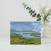 Image irlandaise pour carte postale (Debout devant)