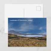 Image irlandaise pour carte postale (Devant / Derrière)