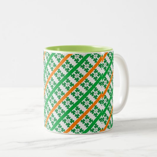 Image irlandaise pour Mug à deux tons (Devant droit)