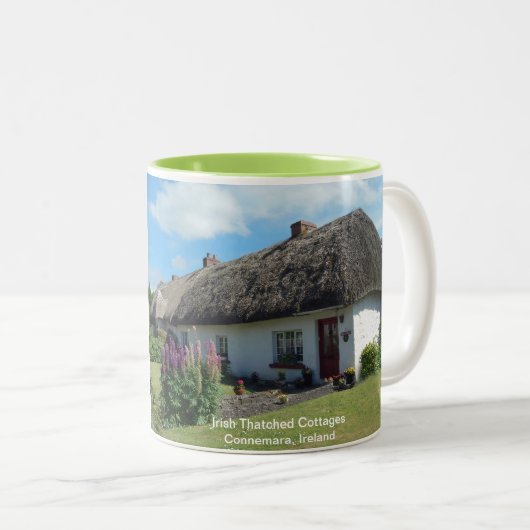 Image irlandaise pour Mug à deux tons (Devant droit)