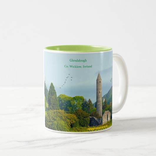 Image irlandaise pour Mug à deux tons (Devant droit)