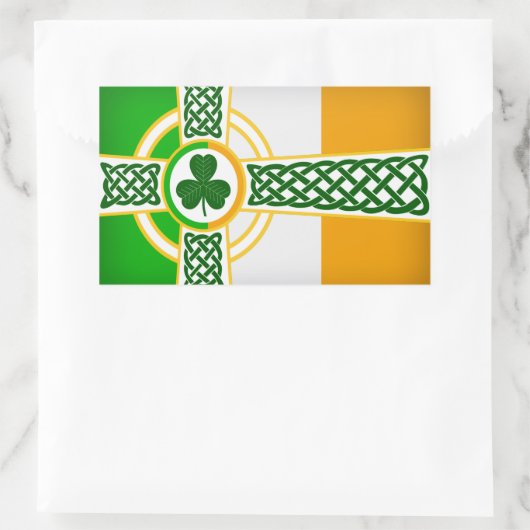 Image irlandaise pour Sticker (Sac)
