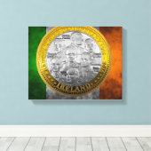 Image irlandaise pour toile enveloppée (Insitu (Plancher de Bois))