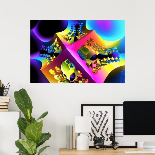 Image itérative Black Light Poster 49 (Bureau à domicile)