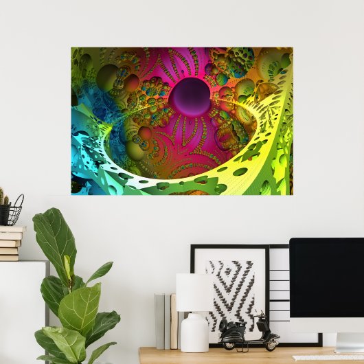 Image itérative Black Light Poster 50 (Bureau à domicile)