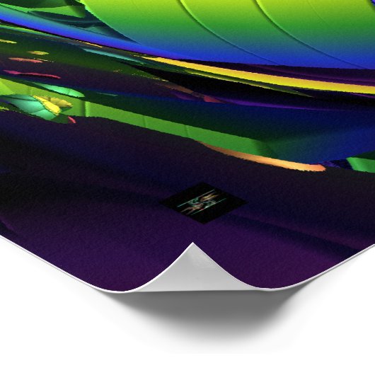 Image itérative Poster Black Light 13 (Coin)