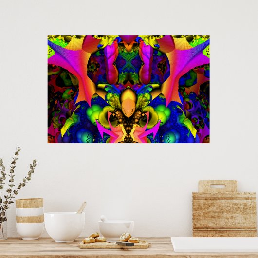 Image itérative Poster noir clair 7 (Cuisine)