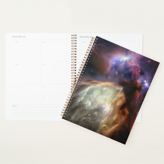 Image JWST des étoiles de Rho Ophiuchi (Devant avec enveloppe)