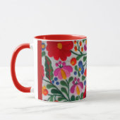 Image mexicaine de la broderie Café Mug Tea Cup (Gauche)