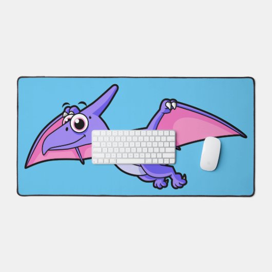 Image Mignonne D'Un Ptérodactyle Volant. (Clavier et souris)
