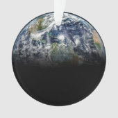 Image Mosaïque De La Planète Terre Avec 3 Ouragans (devant)