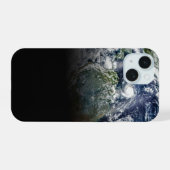 Image Mosaïque De La Planète Terre Avec 3 Ouragans (Verso Horizontal)