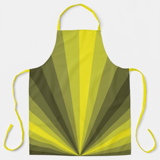 Image optique Jaune Tout-En-Dessus Imprimé Tablier (Recto)