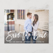 Image Paysage Moderne Enregistrer La Date Carte Po (Devant)