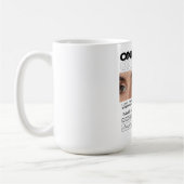 Image personnalisée, nom & Texte | Mug Personnalis (Gauche)
