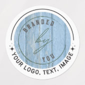 Image Personnaliser | Feuille de Étiquettes imperm (Design 1)