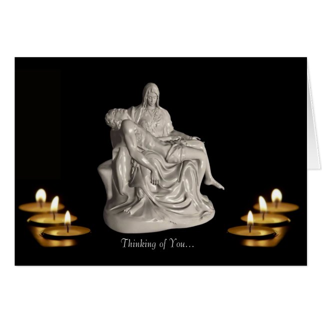 Image Pietà pour Get-Well-Greeting-Card (Devant horizontal)