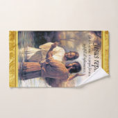 Image une de baptême de Jésus-Christ (Serviette à main)