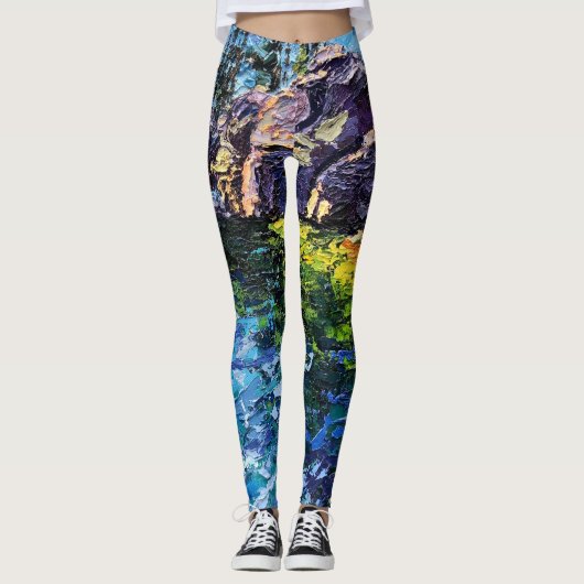 Imagen de mi obra arte Marítimo Leggings (Voorkant)