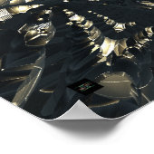 Imagerie itérative Zone métallique Poster 18 (Coin)