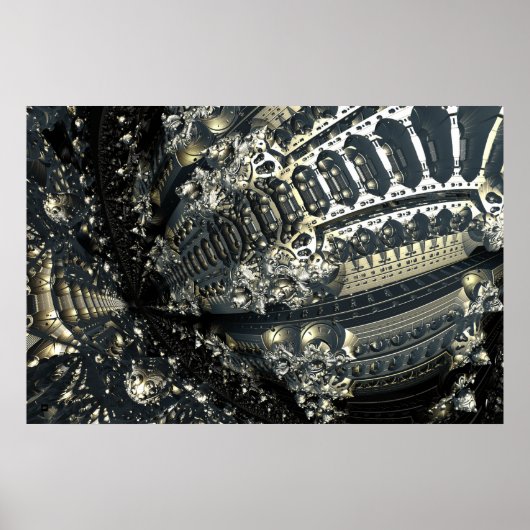 Imagerie itérative Zone métallique Poster 18 (Devant)