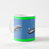 Images d'aéronef pour la tasse (Devant gauche)