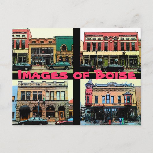 Images de carte postale Boise (Devant)