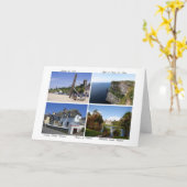 Images de la carte de voeux irlandaise (Fleur jaune)