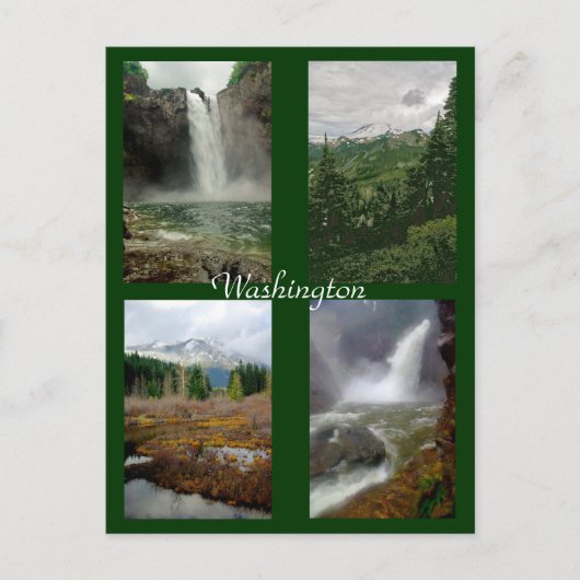 Images de la carte postale de Washington (Devant)