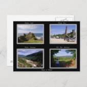 Images de la carte postale irlandaise (Devant / Derrière)