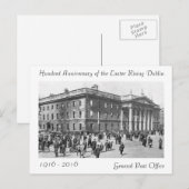 Images de Pâques Rising 1916 pour carte postale (Devant / Derrière)