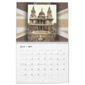 Images de vieille Londres calendrier de 12 mois (Mar 2027)